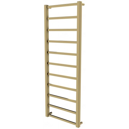 Золота рушникосушка Quatro 11 драбинка 1150x430, gold