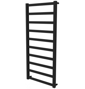 Рушникосушка Extra 10 чорна RAL9005 драбинка 1050x480, black
