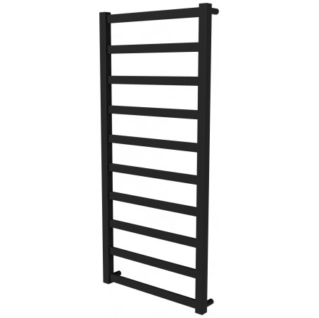 Рушникосушка Extra 10 чорна RAL9005 драбинка 1050x480, black