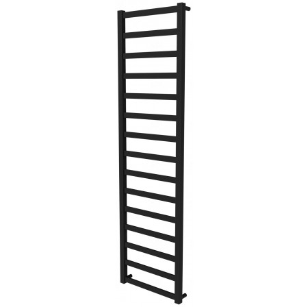 Рушникосушка Extra 15 чорна RAL9005 драбинка 1550x430, black