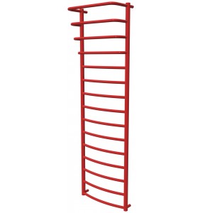 Сушарка для рушників Grosse 15 червона RAL3020 драбинка 1550x482, red