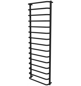 Чорна сушка для рушників Modern 15 RAL9005 драбинка 1550x532, black
