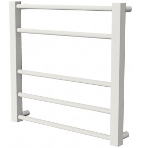 Рушникосушка Sonnet 5 біла RAL9016 драбинка 450x480, white