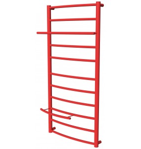 Рушникосушка Safo 11 червона RAL3020 драбинка 1000x432, red