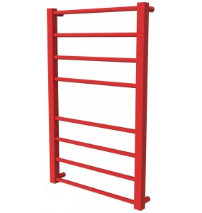 Рушникосушка Sonnet 8 червона RAL3020 драбинка 750x480, red