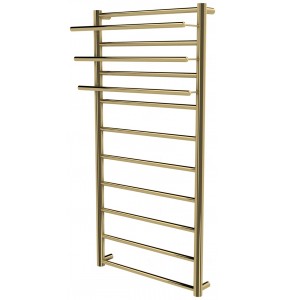 Сушка для рушників Elegant 10 золото драбинка 1050x482, gold