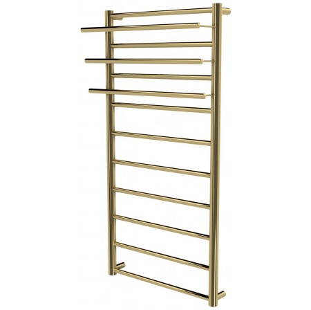 Сушка для рушників Elegant 10 золото драбинка 1050x482, gold