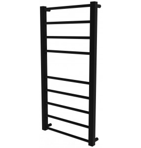 Сушарка для рушників Sonnet 9 чорна RAL9005 драбинка 850x430, black