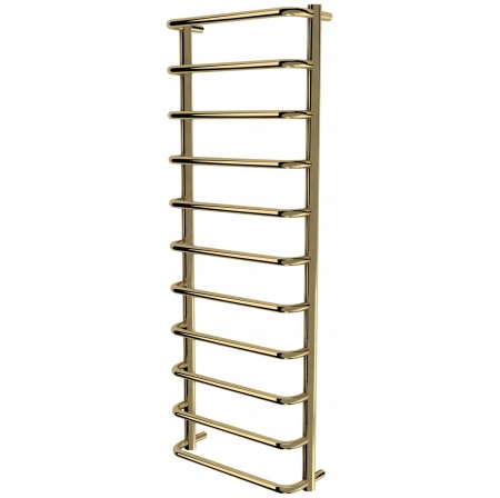 Золота рушникосушка Modern 11 драбинка 1150x432, gold