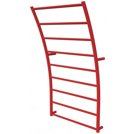 Червона рушникосушка Wave 9 RAL3020 драбинка 940x525, red