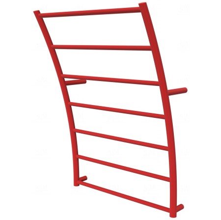 Червона рушникосушилка Wave 7 RAL3020 драбинка 740x532, red
