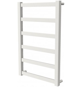 Біла сушарка для рушників Extra 6 RAL9016 драбинка 650x430, white