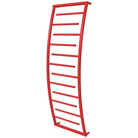 Червона рушникосушка Atlantica 12 RAL3020 драбинка 1350x482, red