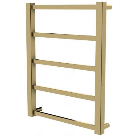 Сушарка для рушників Quatro 5 золото драбинка 550x430, gold