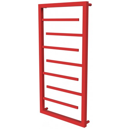 Червона рушникосушка Prestige 7 RAL3020 драбинка 850x480, red
