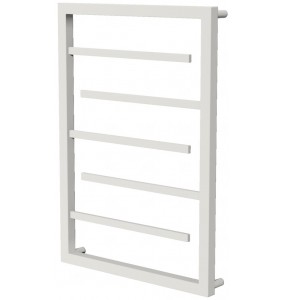 Біла сушарка для рушників Prestige 5 RAL9016 драбинка 650x530, white