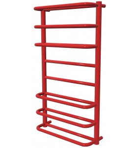 Рушникосушка Comfort 8 червона RAL3020 драбинка 850x482, red