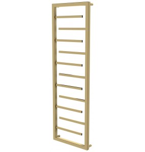 Золота сушарка для рушників Prestige 11 драбинка 1250x430, gold