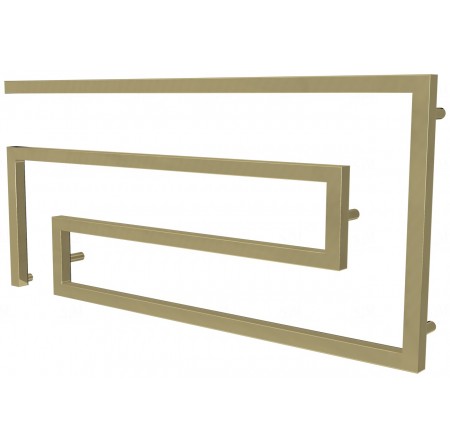 Золота сушарка для рушників Phyton 8 змійка 510x1100, gold