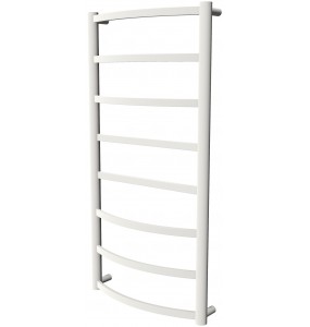 Біла сушка для рушників Elite 8 RAL9016 драбинка 850x432, white