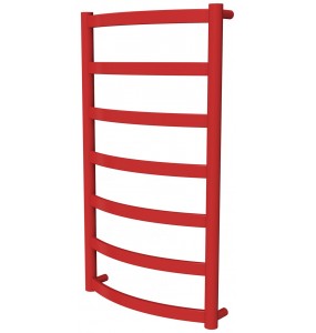 Червона рушникосушка Maxima 7 RAL3020 драбинка 750x432, red