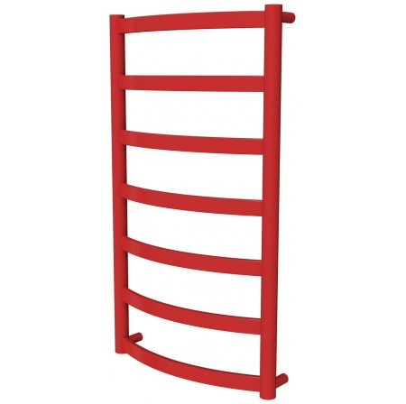 Червона рушникосушка Maxima 7 RAL3020 драбинка 750x432, red