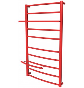 Червона сушарка для рушників Safo 12 RAL3020 драбинка 1100x482, red