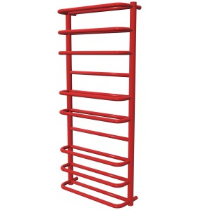 Рушникосушилка Comfort 10 червона RAL3020 драбинка 1050x482, red