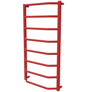 Рушникосушка Standart 8 червона RAL3020 драбинка 850x482, red