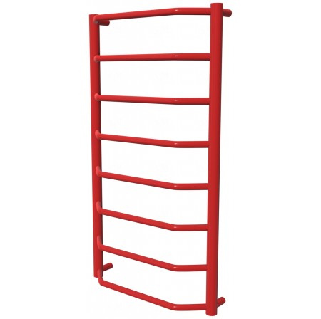 Рушникосушка Standart 8 червона RAL3020 драбинка 850x482, red