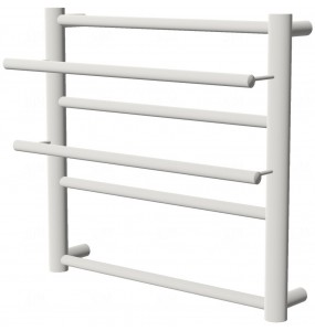 Рушникосушка Elegant 4 біла RAL9016 драбинка 450x432, white