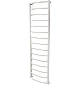Біла рушникосушка Luxe 15 RAL9016 драбинка 1550x482, white