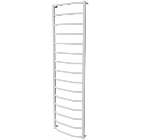 Біла рушникосушка Luxe 15 RAL9016 драбинка 1550x482, white