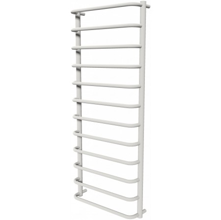 Біла рушникосушка Modern 12 RAL9016 драбинка 1250x532, white