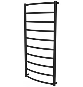Рушникосушка Classic 10 чорна RAL9005 драбинка 1050x532, black