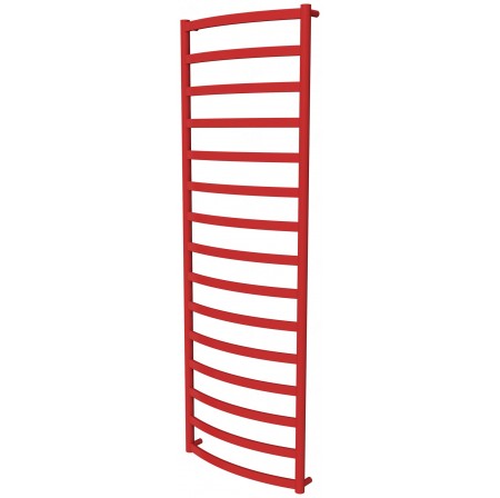 Червона рушникосушка Maxima 15 RAL3020 драбинка 1550x532, red