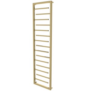 Золота рушникосушка Prestige 15 драбинка 1650x480, gold
