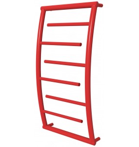 Червона рушникосушилка Atlantica 6 RAL3020 драбинка 750x432, red
