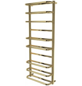Рушникосушка Comfort 10 золото драбинка 1050x432, gold