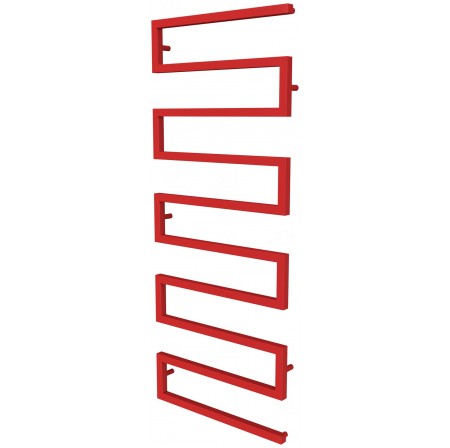 Червона рушникосушка Ultra 9 RAL3020 змійка 1530x600, red