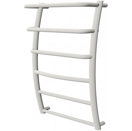 Біла рушникосушка Breeze 6-3 RAL9016 драбинка 650x432, white