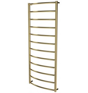 Золота сушарка для рушників Classic 12 драбинка 1250x532, gold