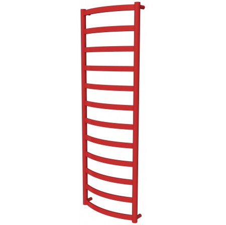 Рушникосушка Maxima 12 червона RAL3020 драбинка 1250x432, red