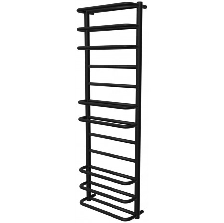 Рушникосушилка Comfort 12 чорна RAL9005 драбинка 1250x432, black