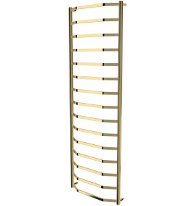 Золота сушка для рушників Luxe 15 драбинка 1550x532, gold