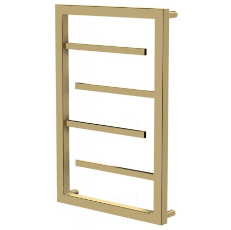 Золота рушникосушилка Prestige 4 драбинка 550x430, gold