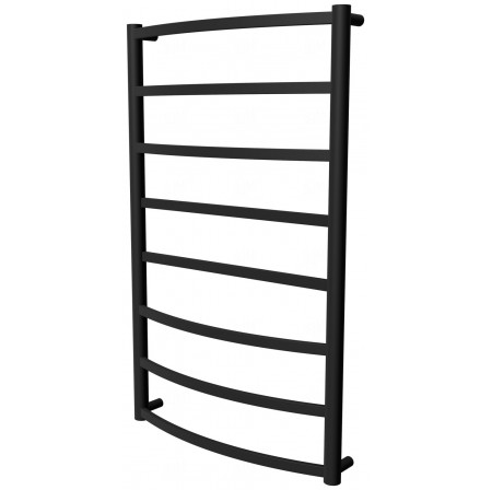 Рушникосушилка Elite 8 чорна RAL9005 драбинка 850x532, black