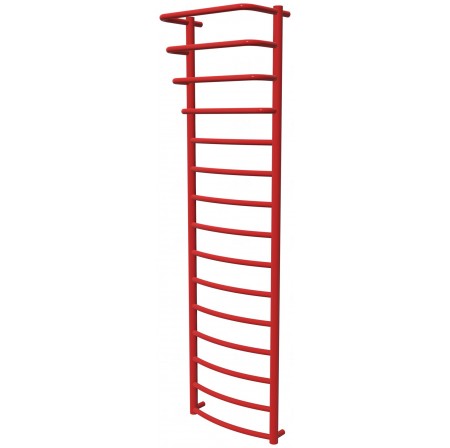Червона рушникосушка Grosse 15 RAL3020 драбинка 1550x432, red