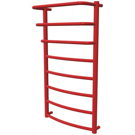 Червона рушникосушилка Grosse 8 RAL3020 драбинка 850x482, red