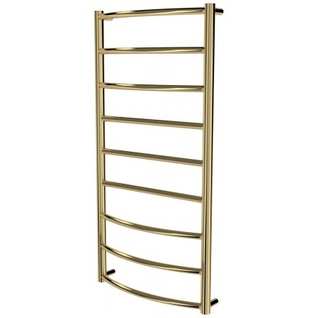 Золота рушникосушка Classic 9 драбинка 950x482, gold